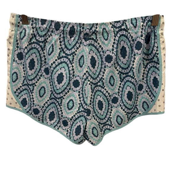 Aerie Athletic Drawstring Shorts Woman’s Size Medium Geometric Pattern - Picture 2 of 8